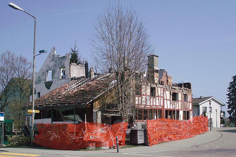 Brandruine, Fazit: Totalschaden